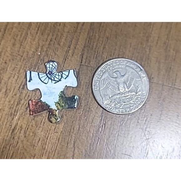 VTG Buffalo 1000 Pc Puzzle Hickory Haven Canal Charles Wysocki Xmas 11491 - Picture 6 of 6